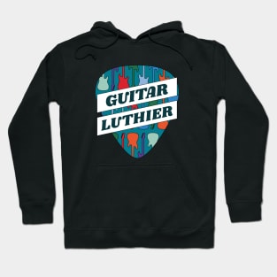 Guitar Luthier Guitar Pick Hoodie